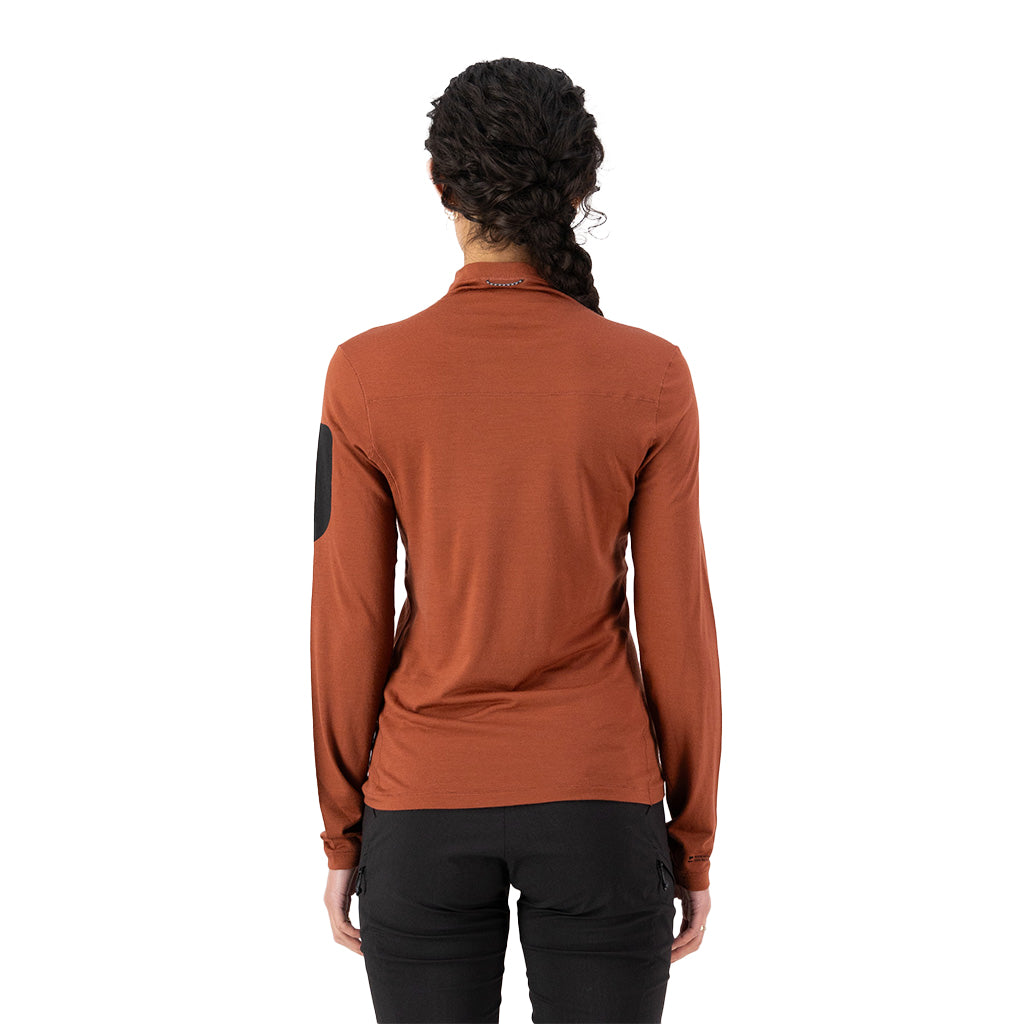 Diversion Merino Mock Neck - Long Sleeve T-Shirt