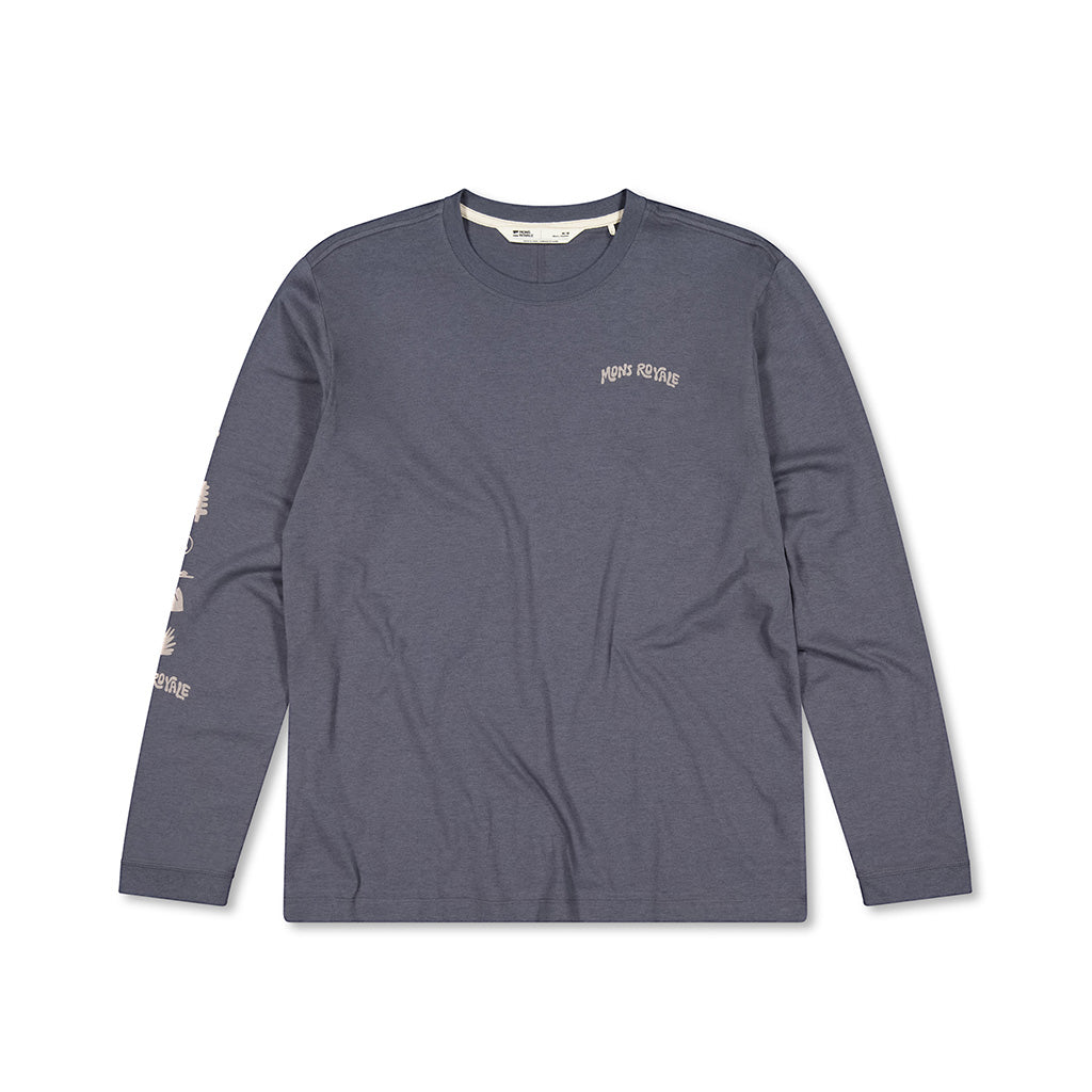 Yonder Merino Organic Cotton - Long Sleeve T-Shirt