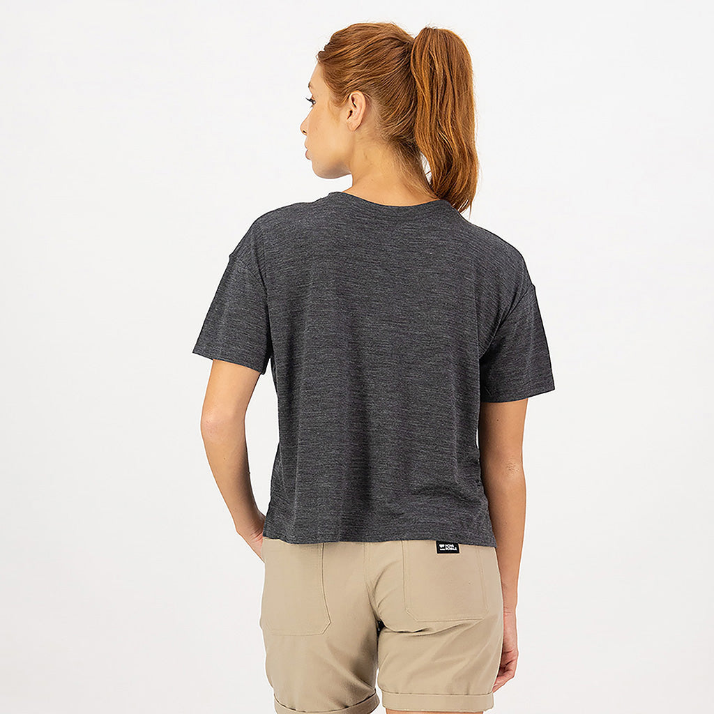 Zephyr Merino Tencel Boxy - T-Shirt