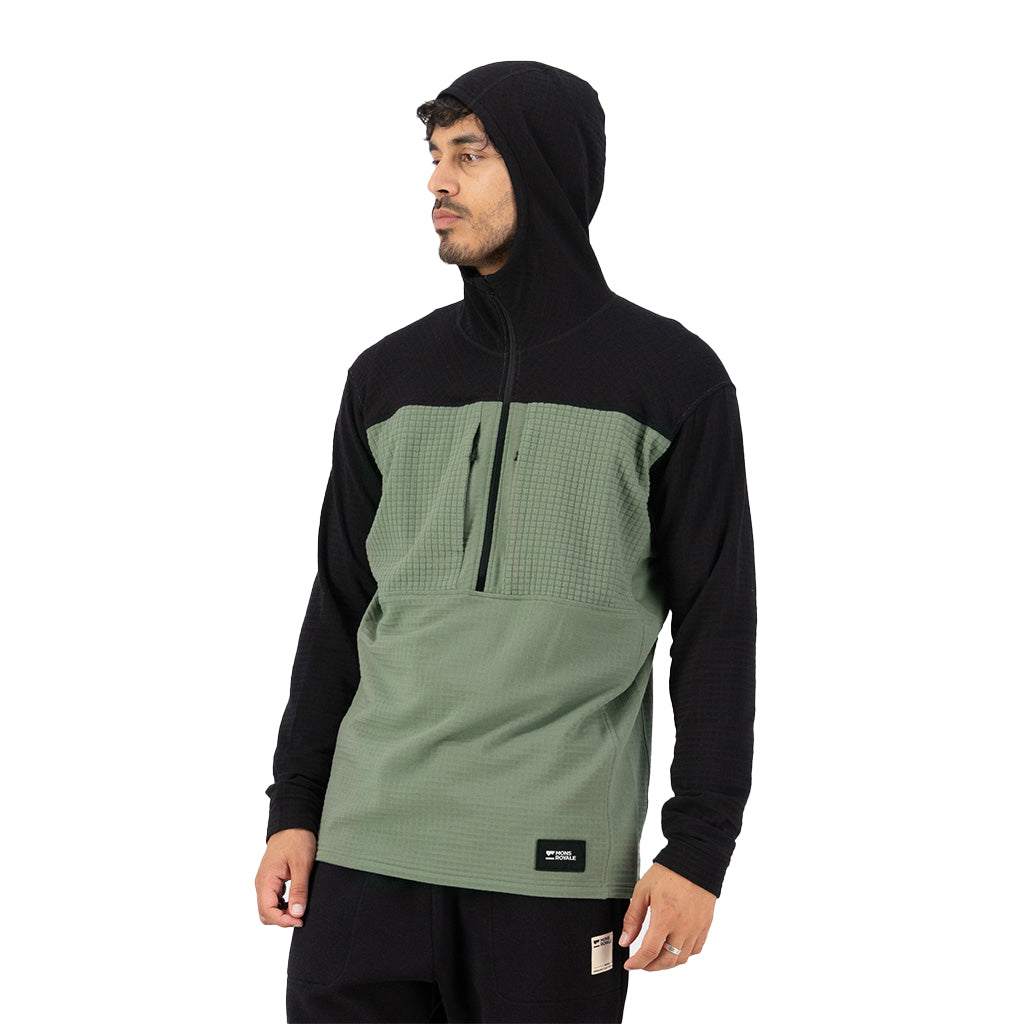 Offgrid Merino 1/2 Zip Long Sleeve Fleece - Midlayer