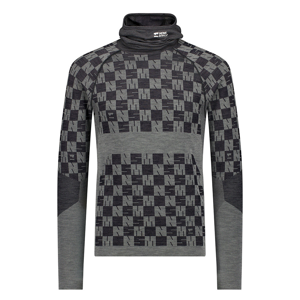 Ascender Merino Seamless Hooded Long Sleeve - Base Layer