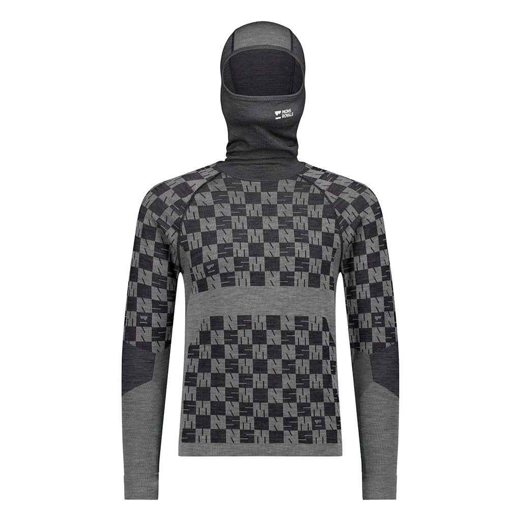 Ascender Merino Seamless Hooded Long Sleeve - Base Layer