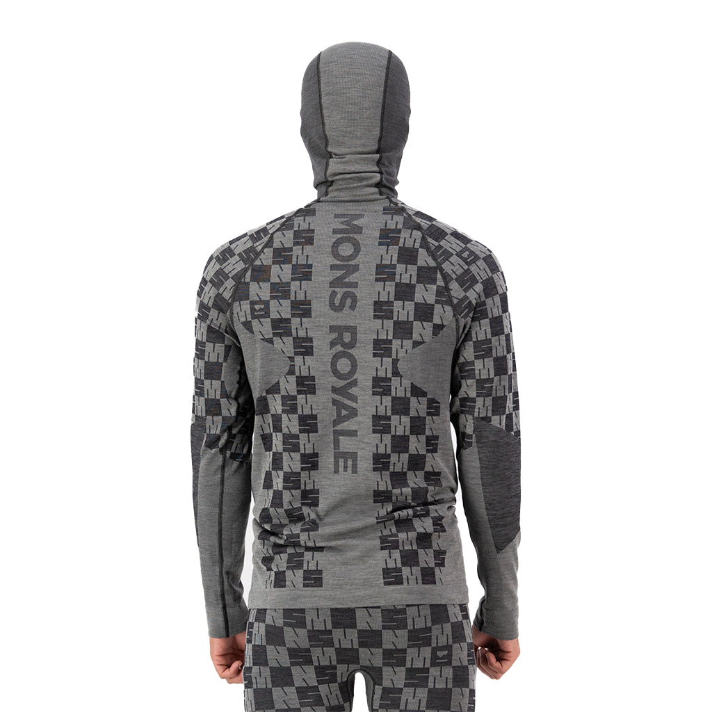 Ascender Merino Seamless Hooded Long Sleeve - Base Layer