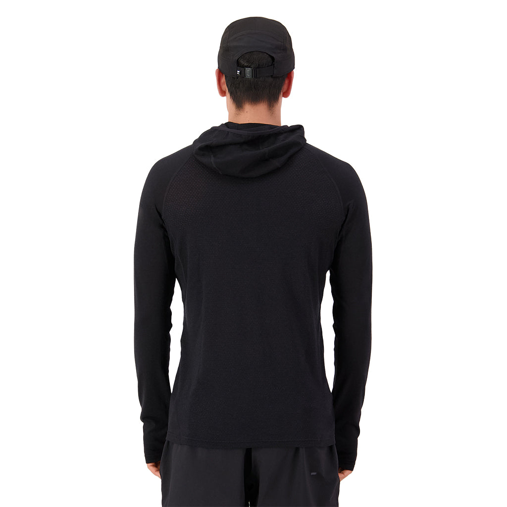 Temple Merino Long Sleeve Hood - Base Layer