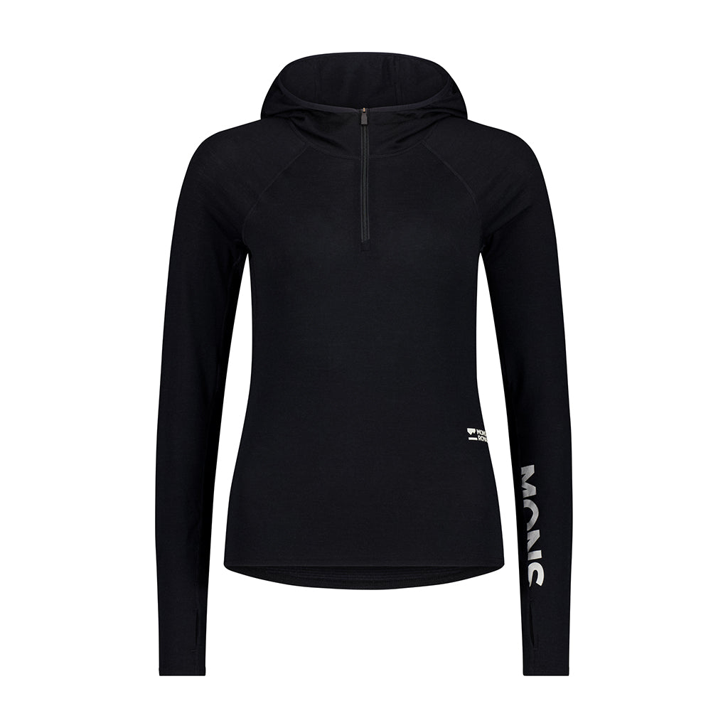 Bella Merino Long Sleeve Hood - Baselayer