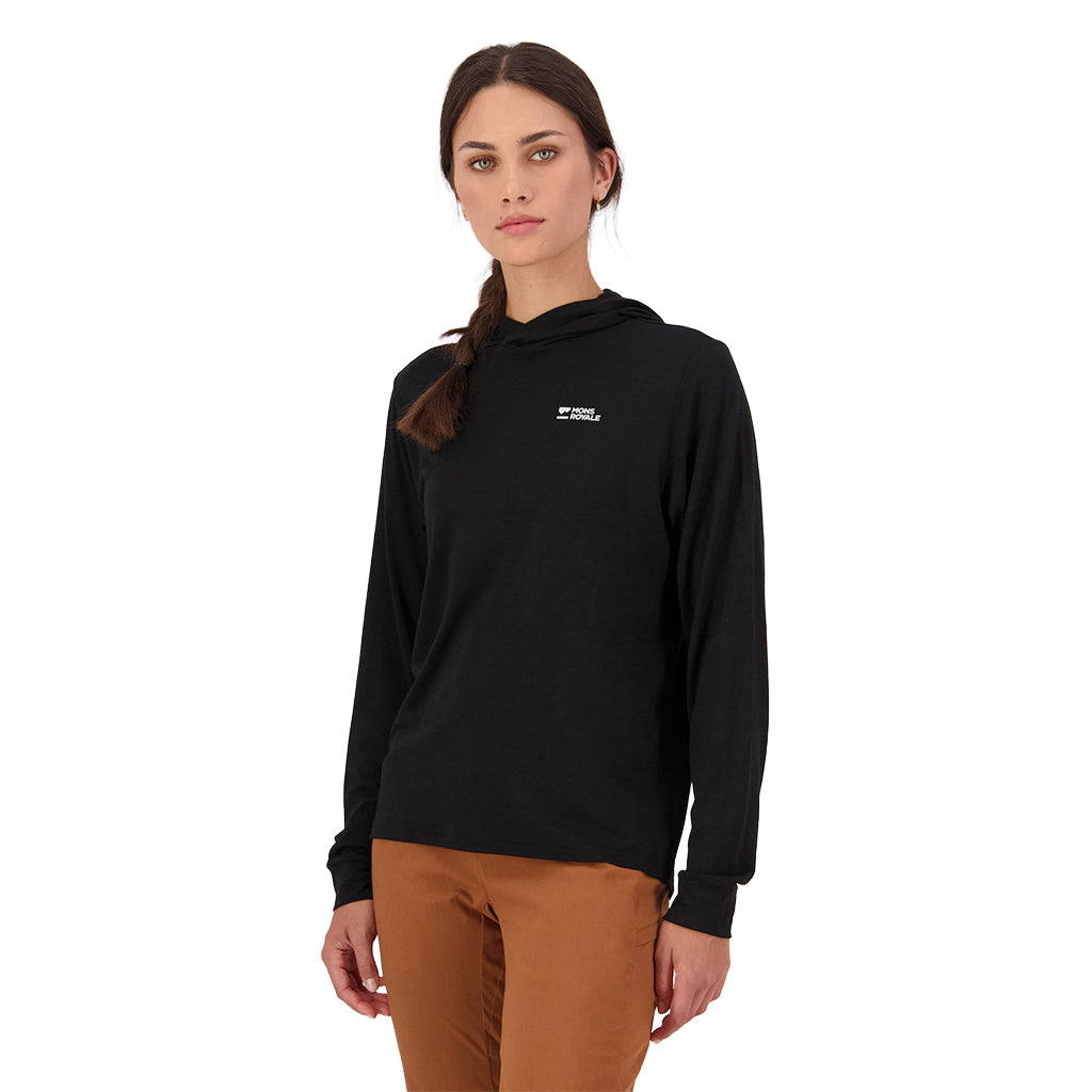 Pivot Merino Hood - Longsleeve T-Shirt
