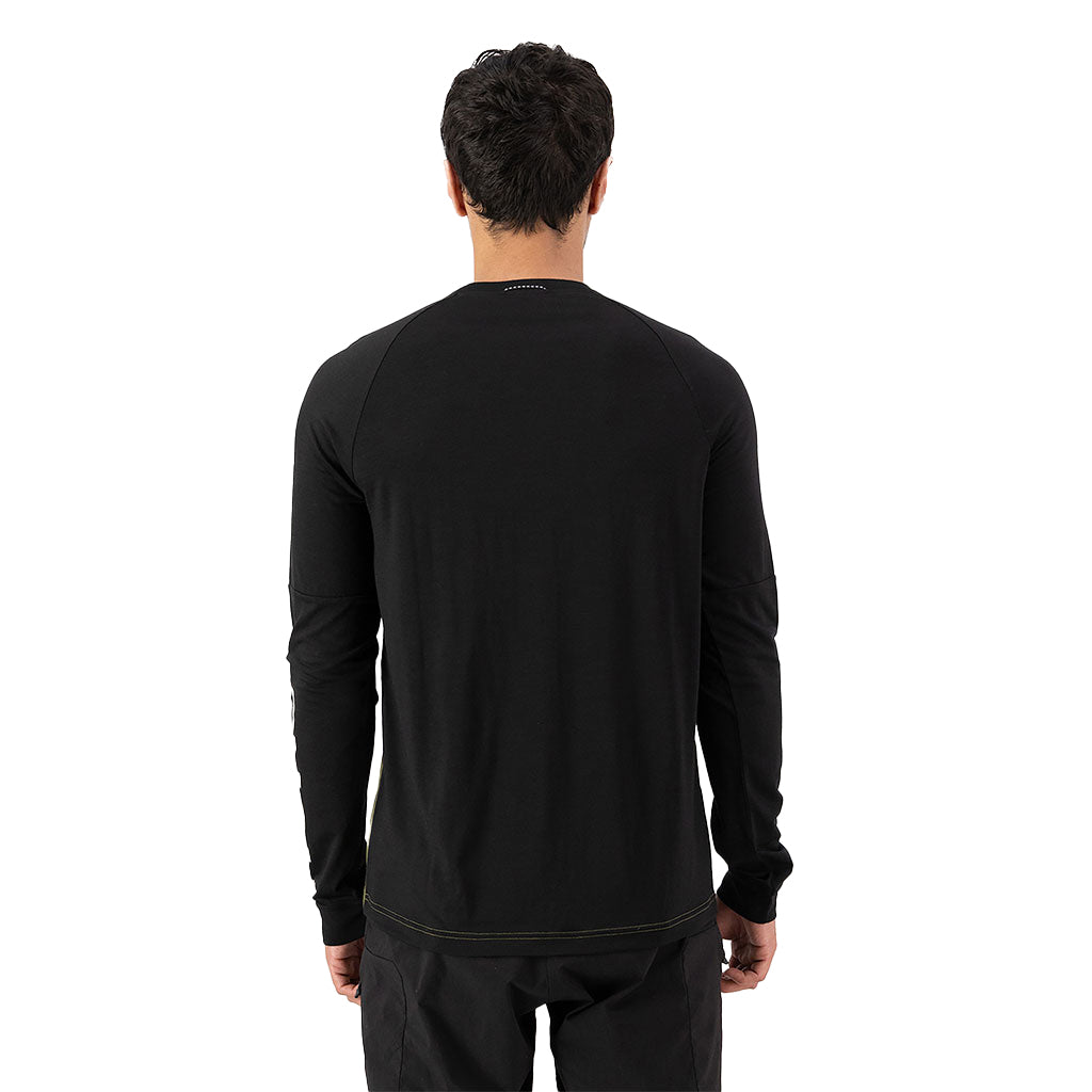 Mens Tarn Merino Bike Wind Jersey - Long Sleeve T-Shirt