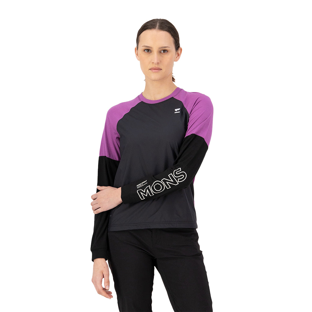 Tarn Merino Bike Wind Jersey - Long Sleeve T-Shirt