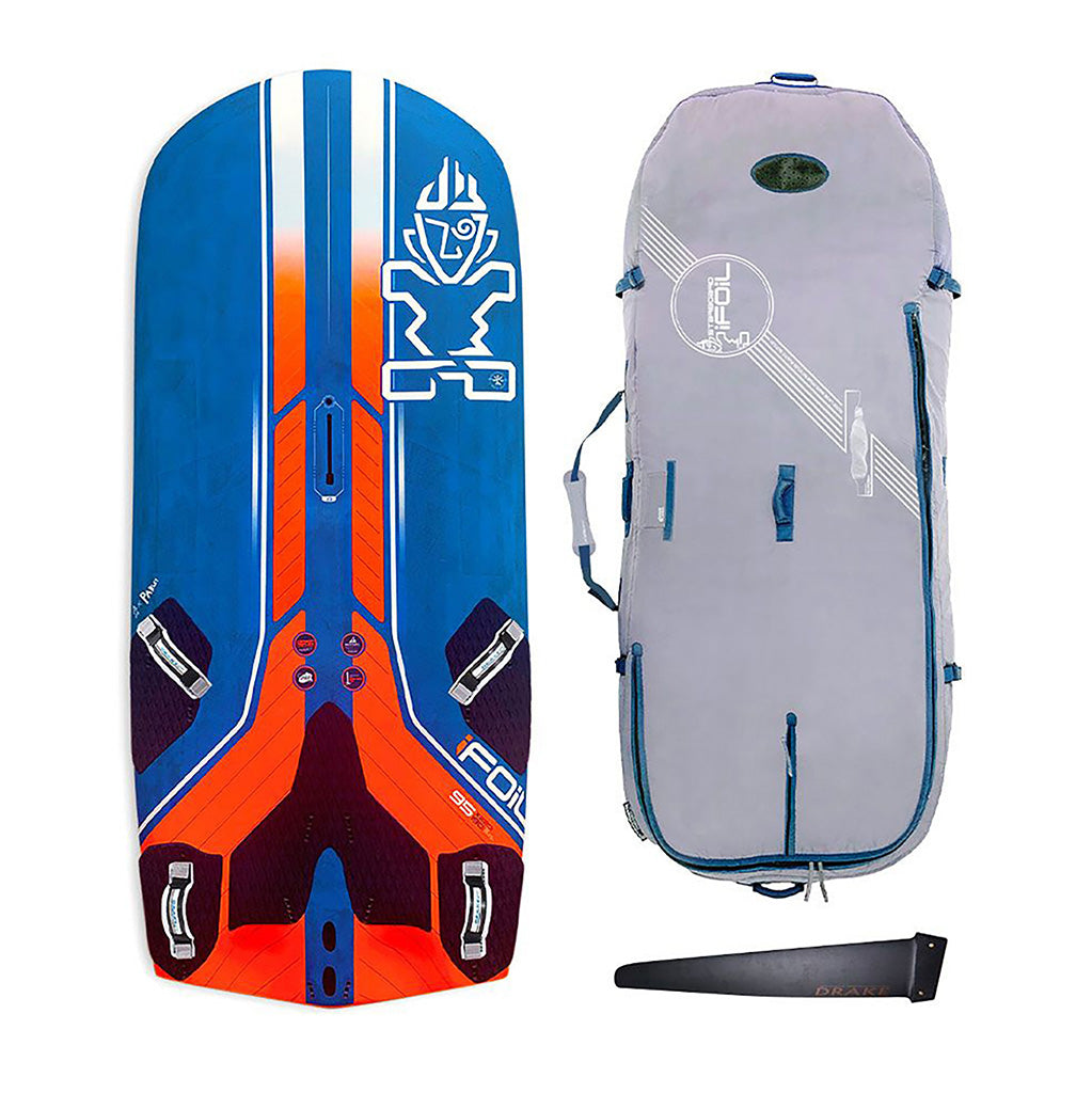 Iqfoil 95 Carbon Reflex Med Finne - Windsurf Board
