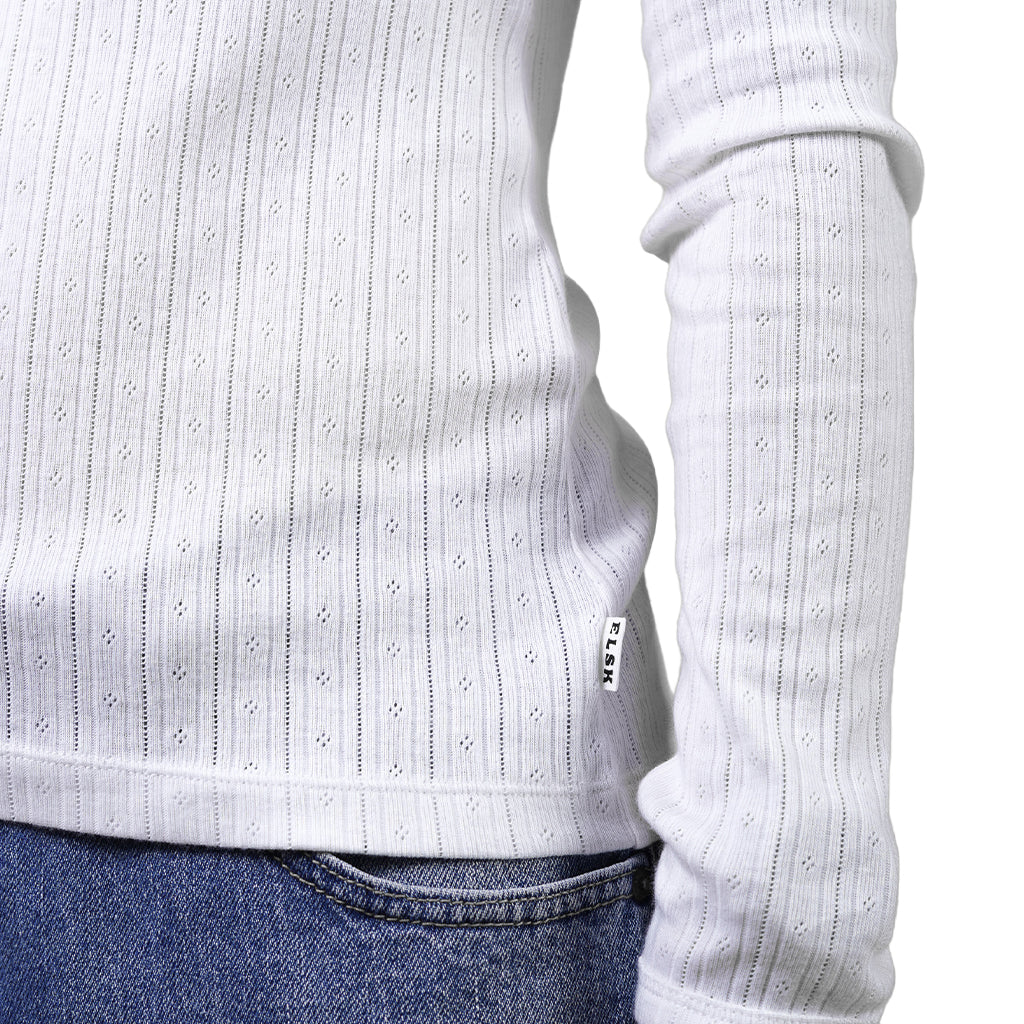 Pointelle - Longsleeve T-Shirt