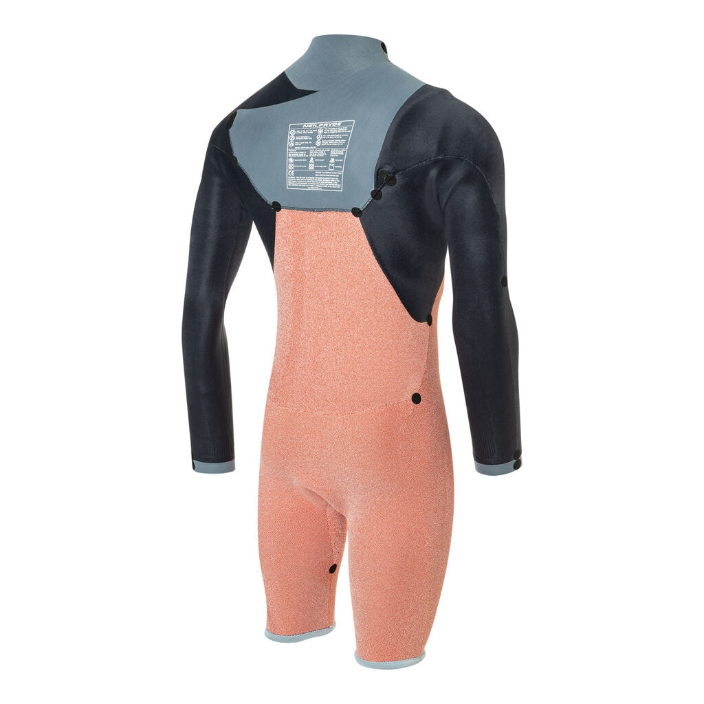 Wizard 3/2 Shorty L/S GBS FZ - C5 - Wetsuit