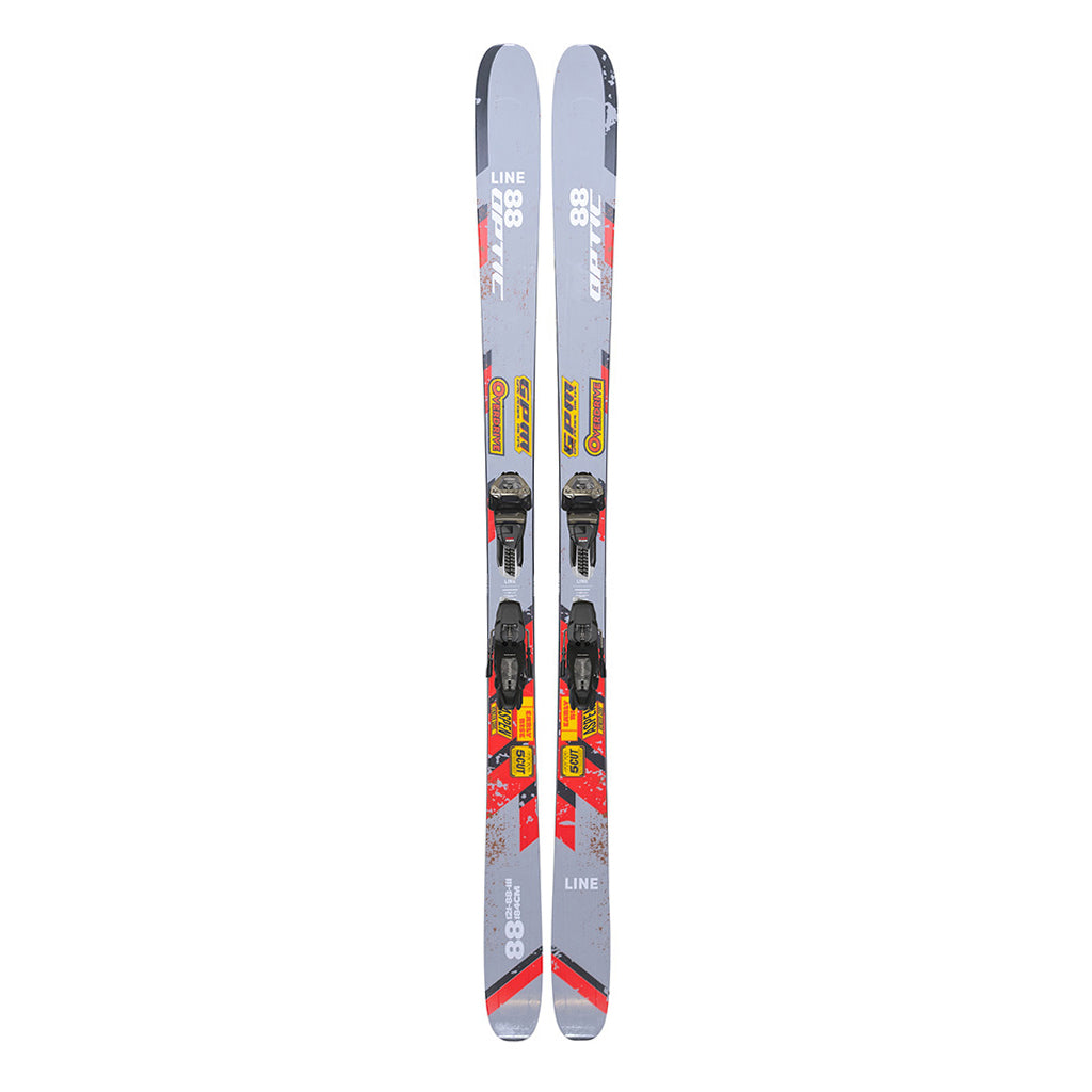 Optic 88 Quikclik 25/26 - Skis with Bindings