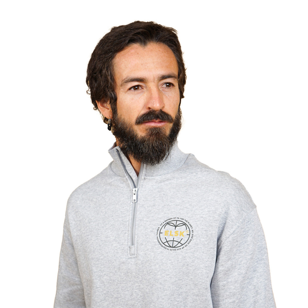 Statement Globe CH Halfzip - Sweatshirt