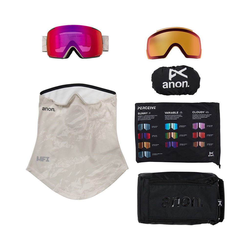 M5 - Goggle w/Spare Lens & Neckwarmer