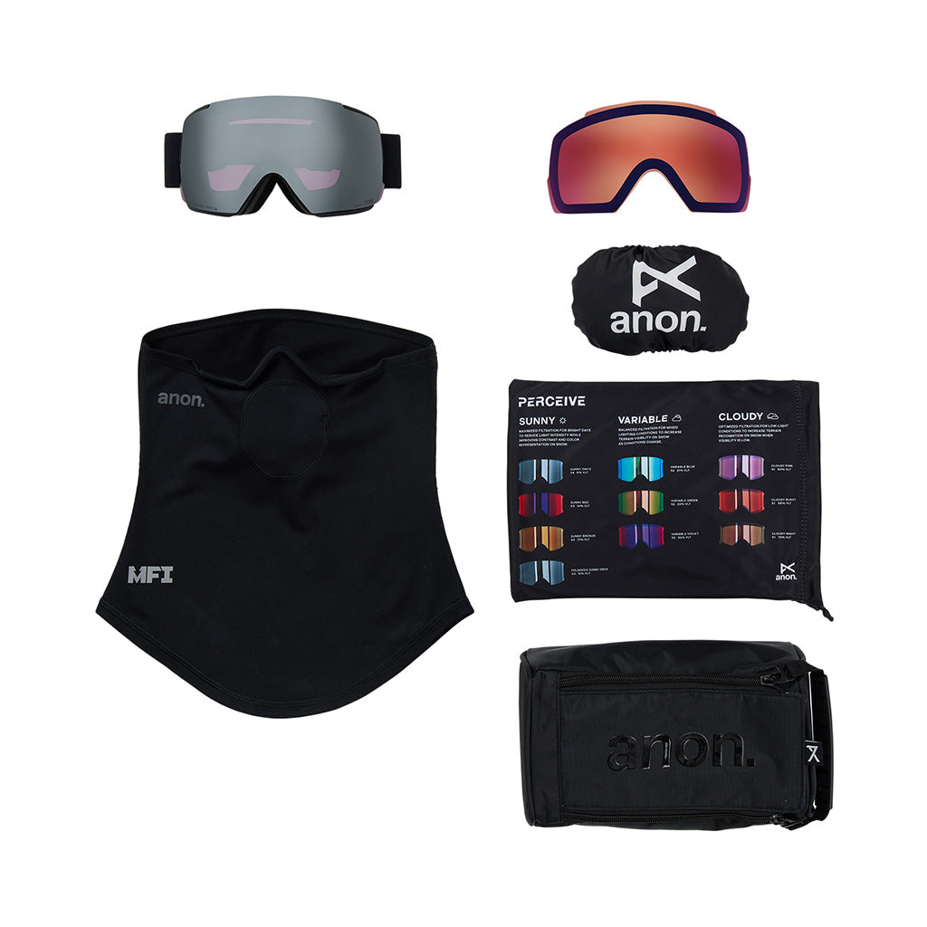 M5 - Goggle w/Spare Lens & Neckwarmer
