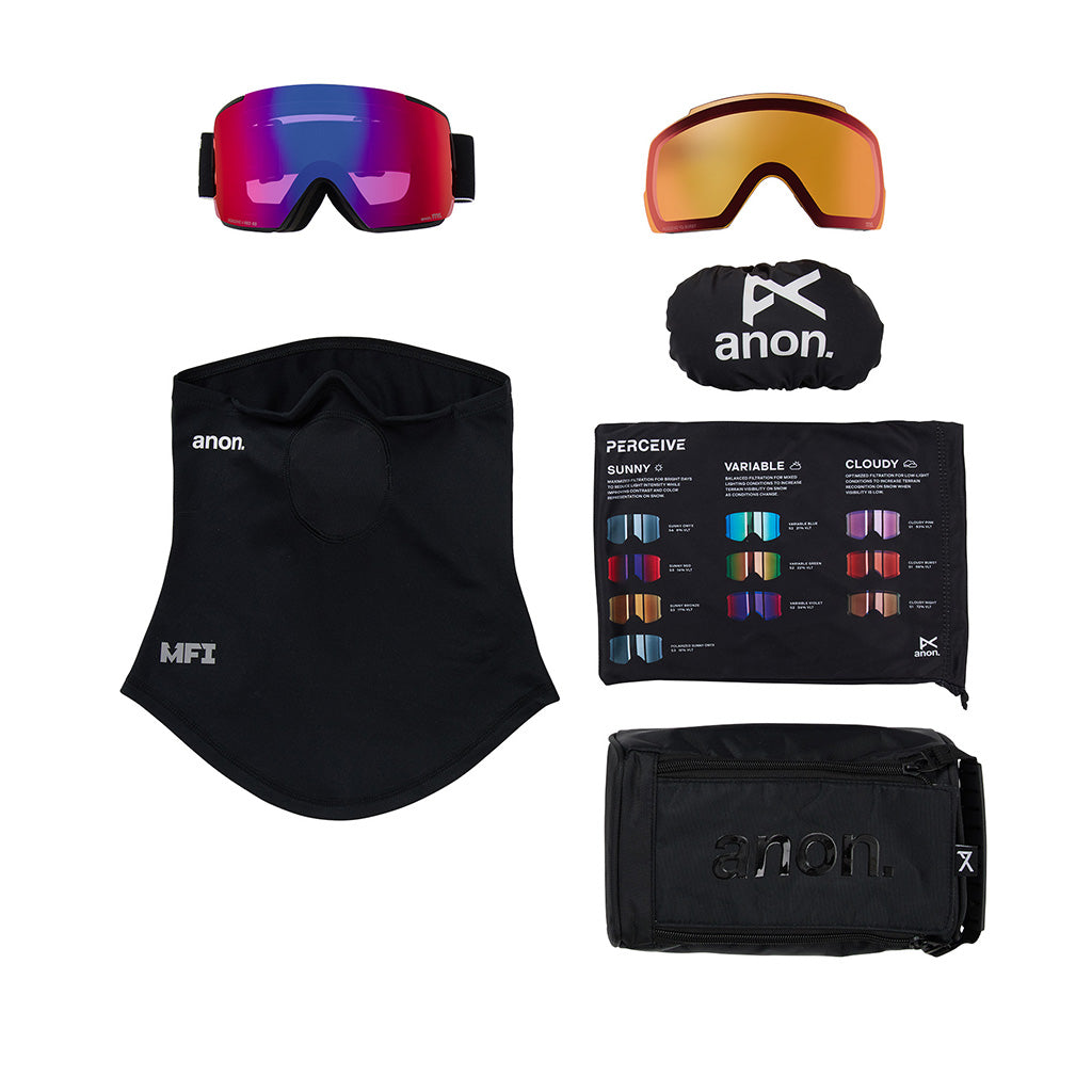 M5 - Goggle w/Spare Lens & Neckwarmer