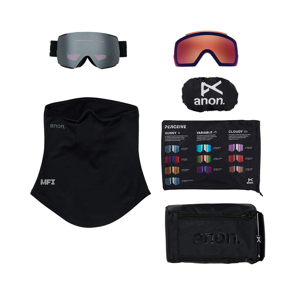 M5S - Goggle w/Spare Lens & Neckwarmer