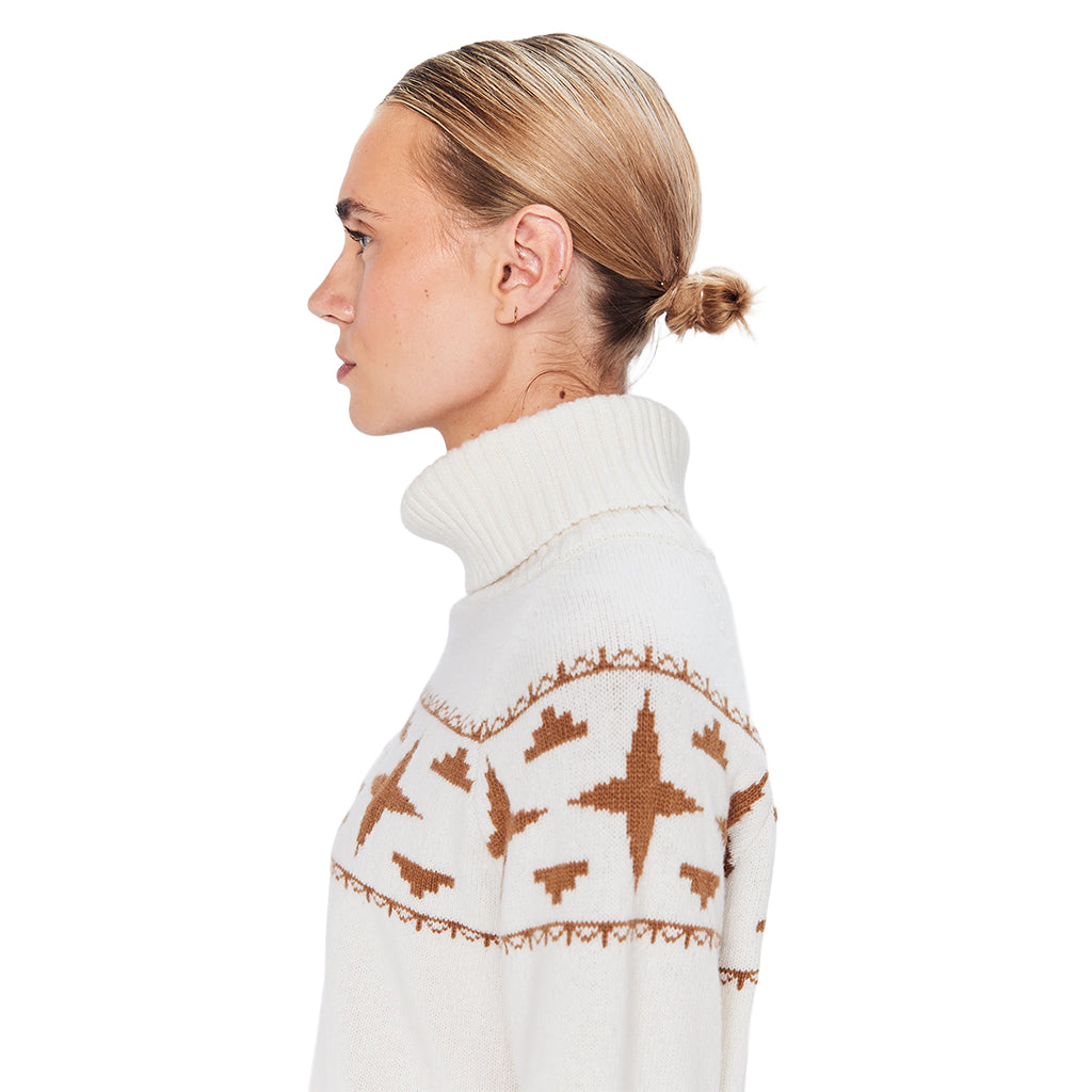 Sage Wool Rollneck - Sweatshirt