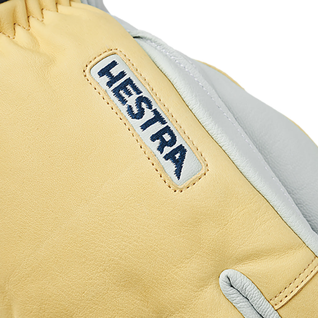 Army Leather Wool Terry - Mittens