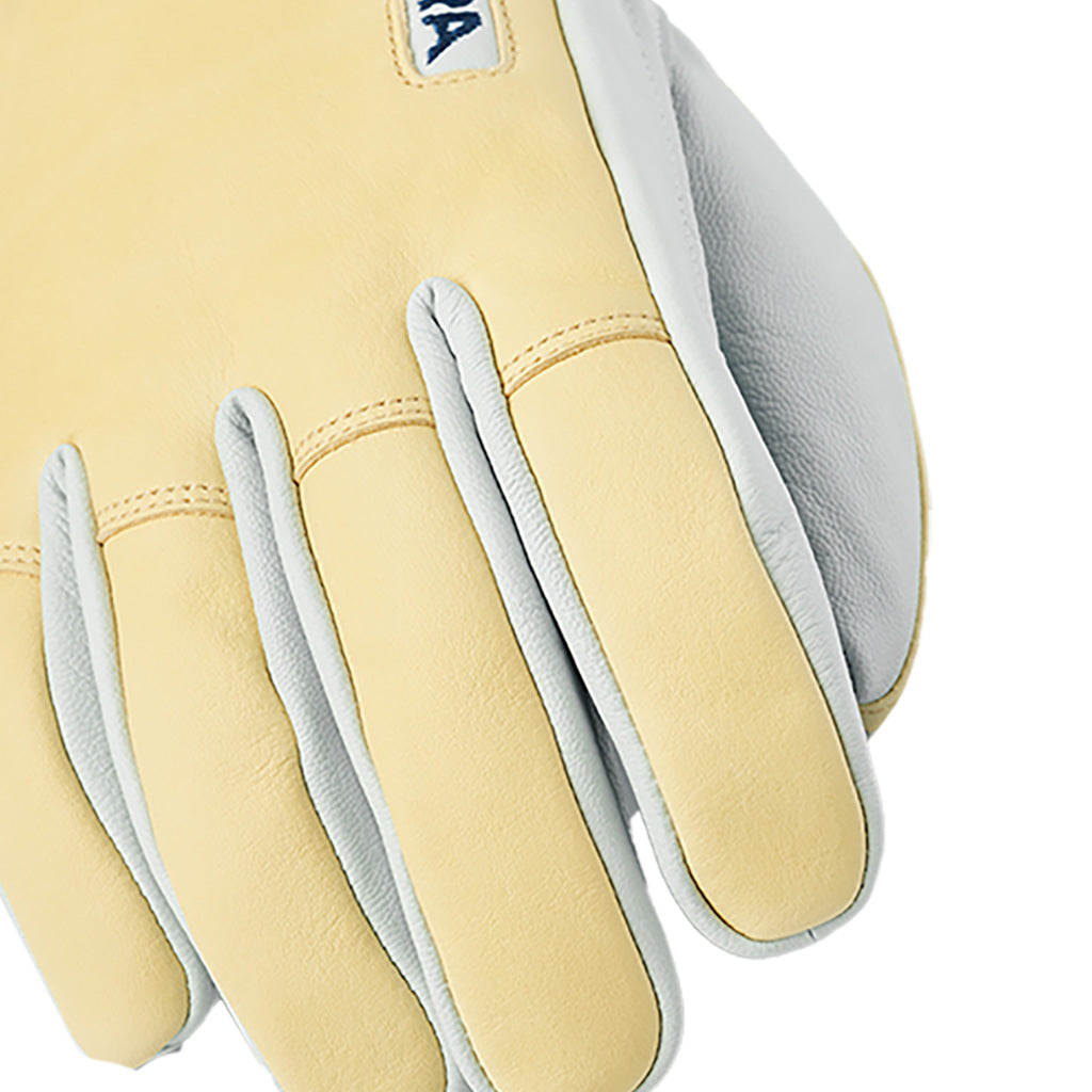 Army Leather Wool Terry - Mittens
