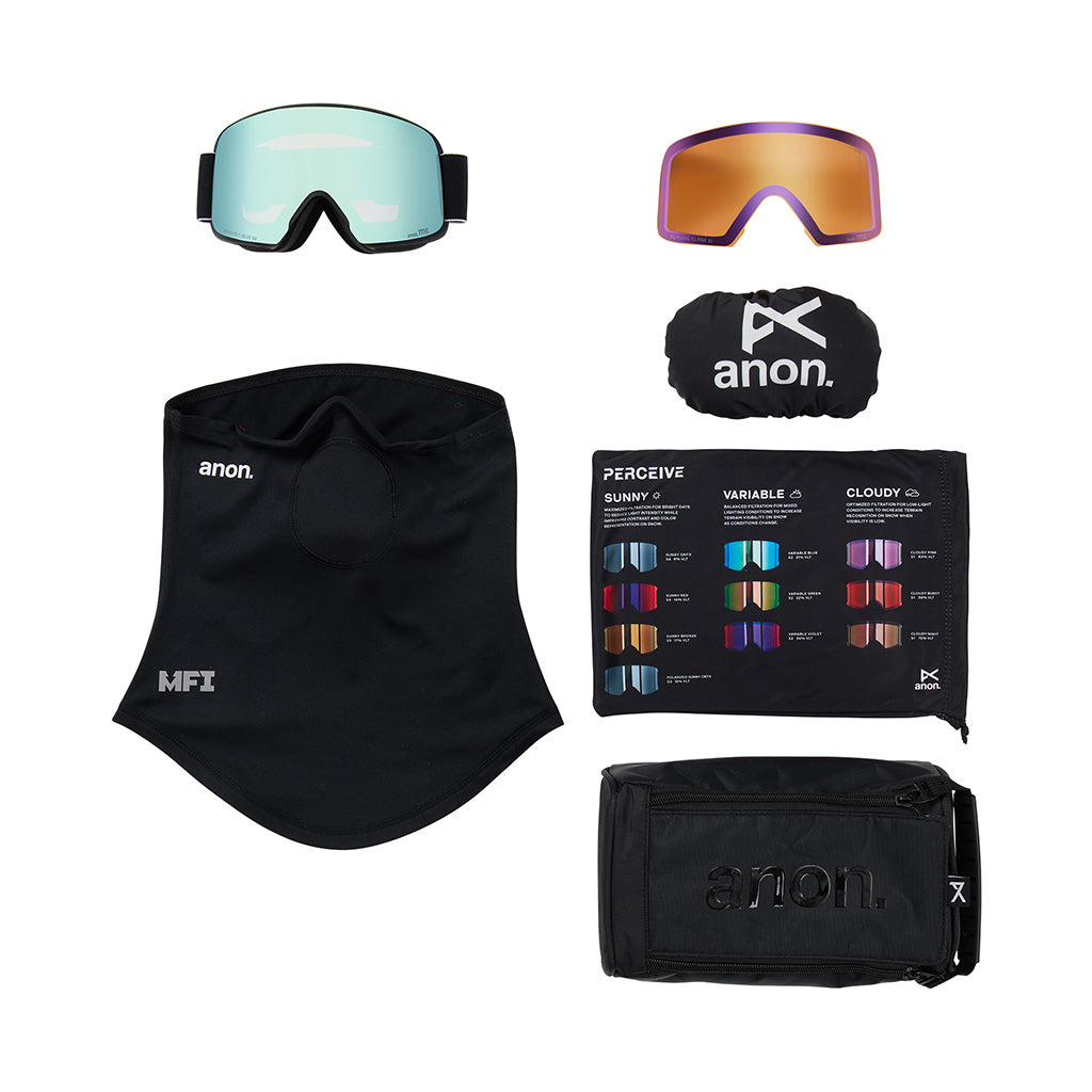 M6 - Goggle w/Spare Lens & Neckwarmer