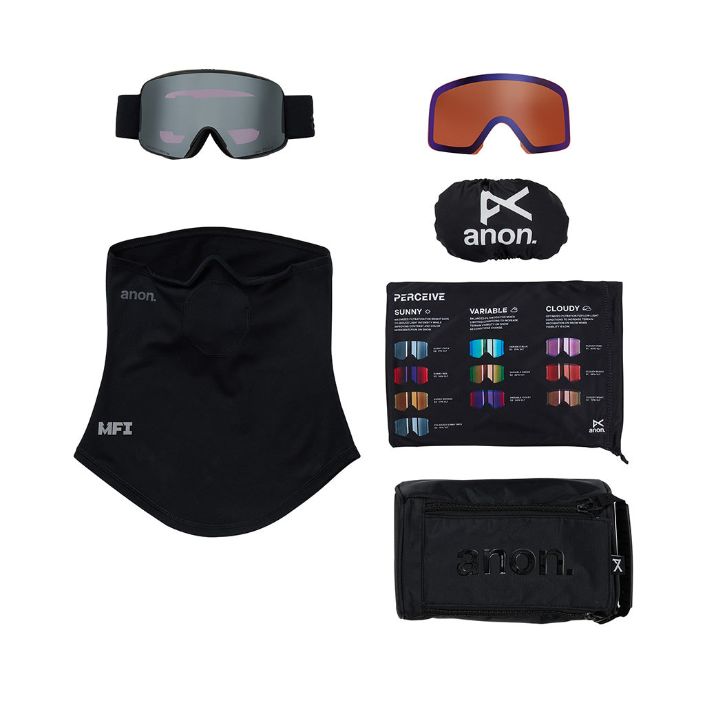 M6 - Goggle w/Spare Lens & Neckwarmer
