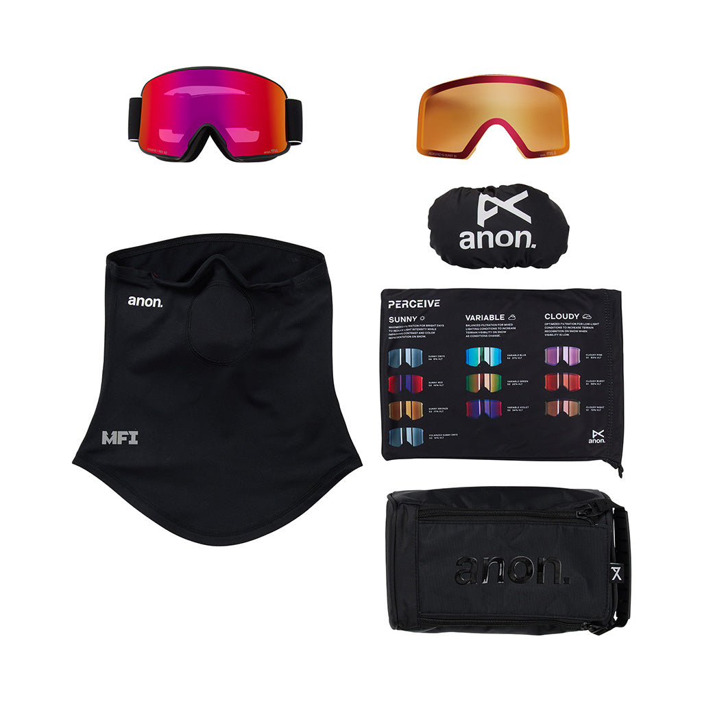 M6 - Goggle w/Spare Lens & Neckwarmer