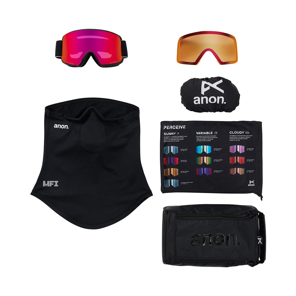 M6S - Goggle w/Spare Lens & Neckwarmer