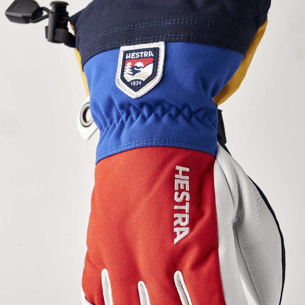 Army Leather Heli Ski 5 Finger - Glove