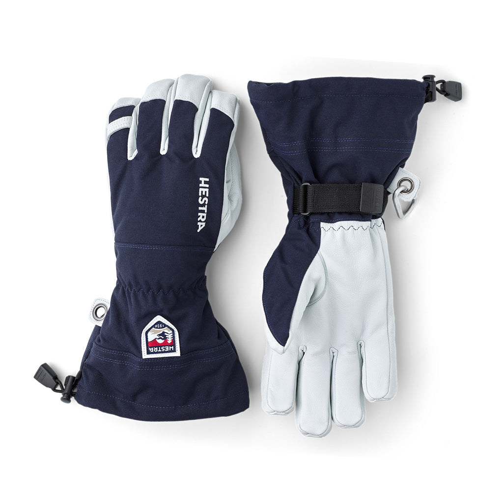 Army Leather Heli Ski 5 Finger - Gloves