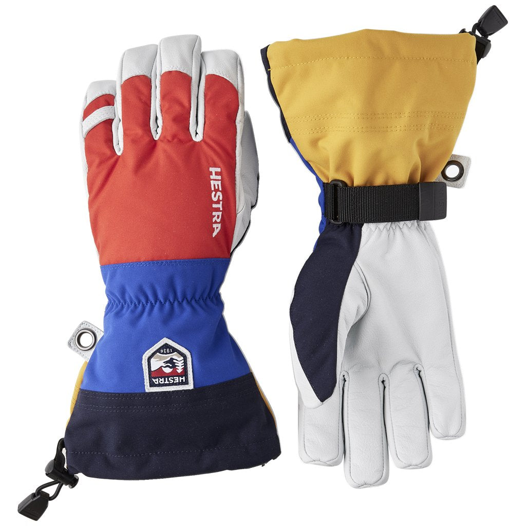 Army Leather Heli Ski 5 Finger - Glove