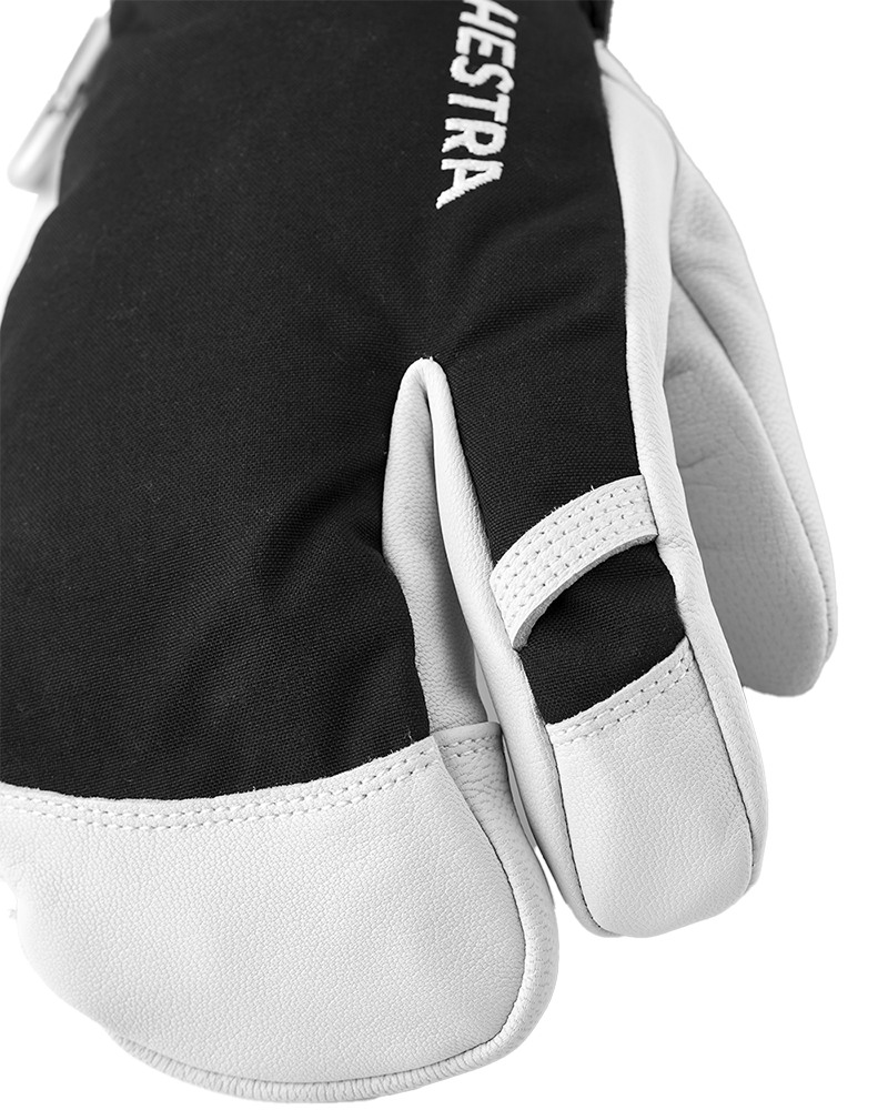 Army Leather Heli Ski 3 Finger - Gloves
