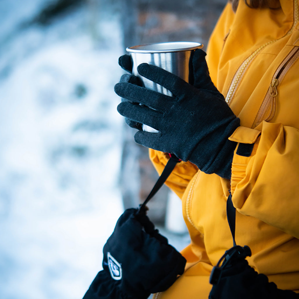 Merino Wool Liner Active 5 Finger - Gloves