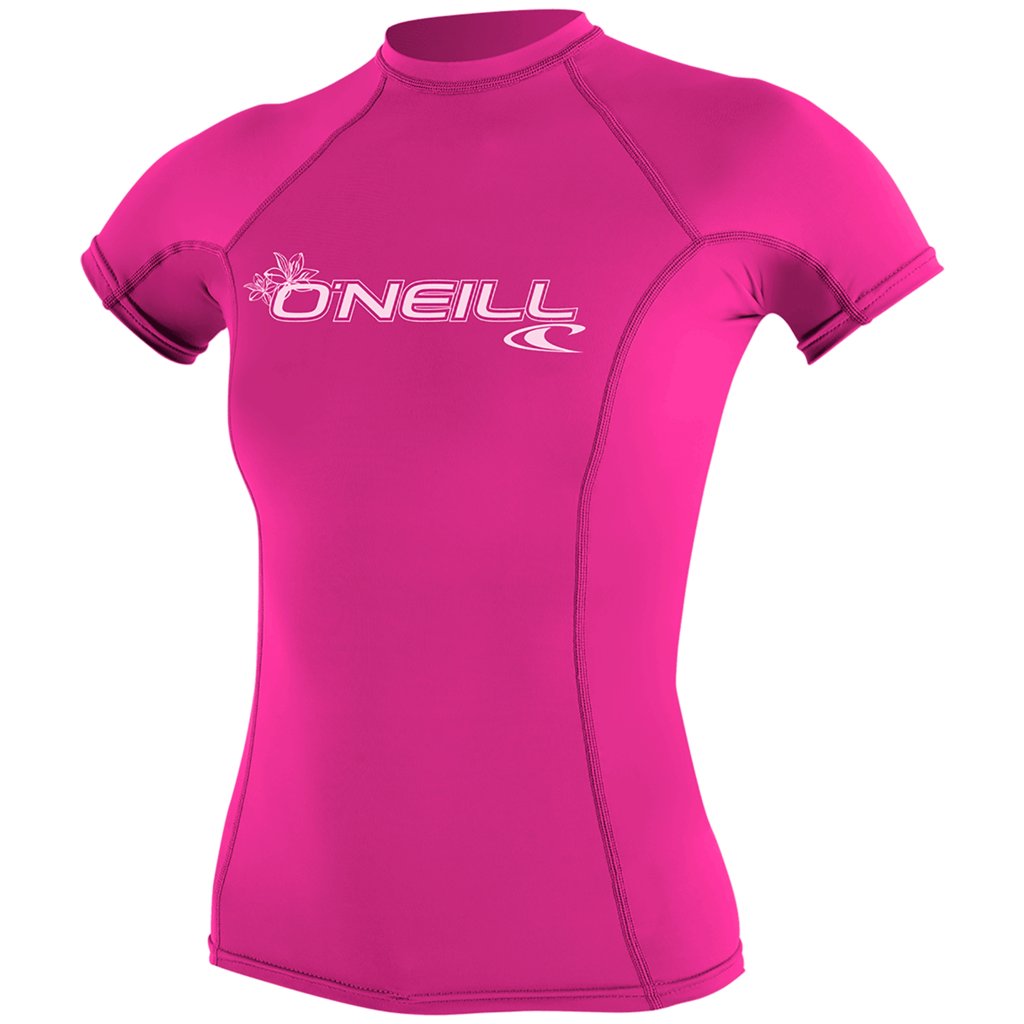 Wms Basic Skins S/S Rash Guard