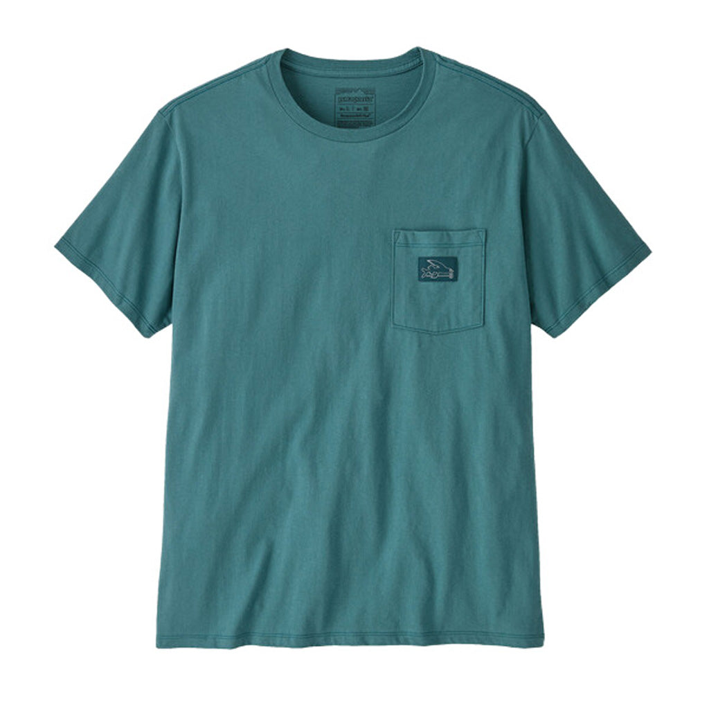 Flying Fish Tides Pocket - T-Shirt