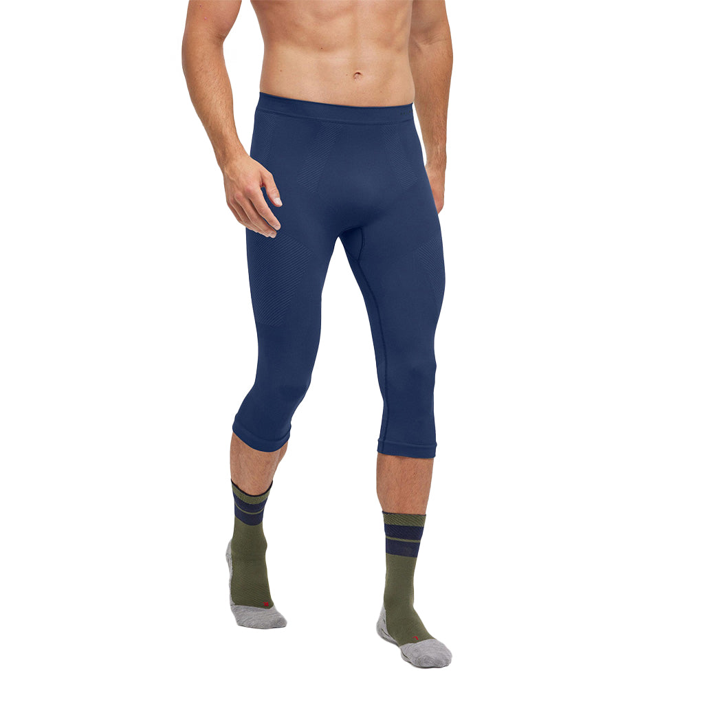 Men 3/4 Tights Warm - Base Layer