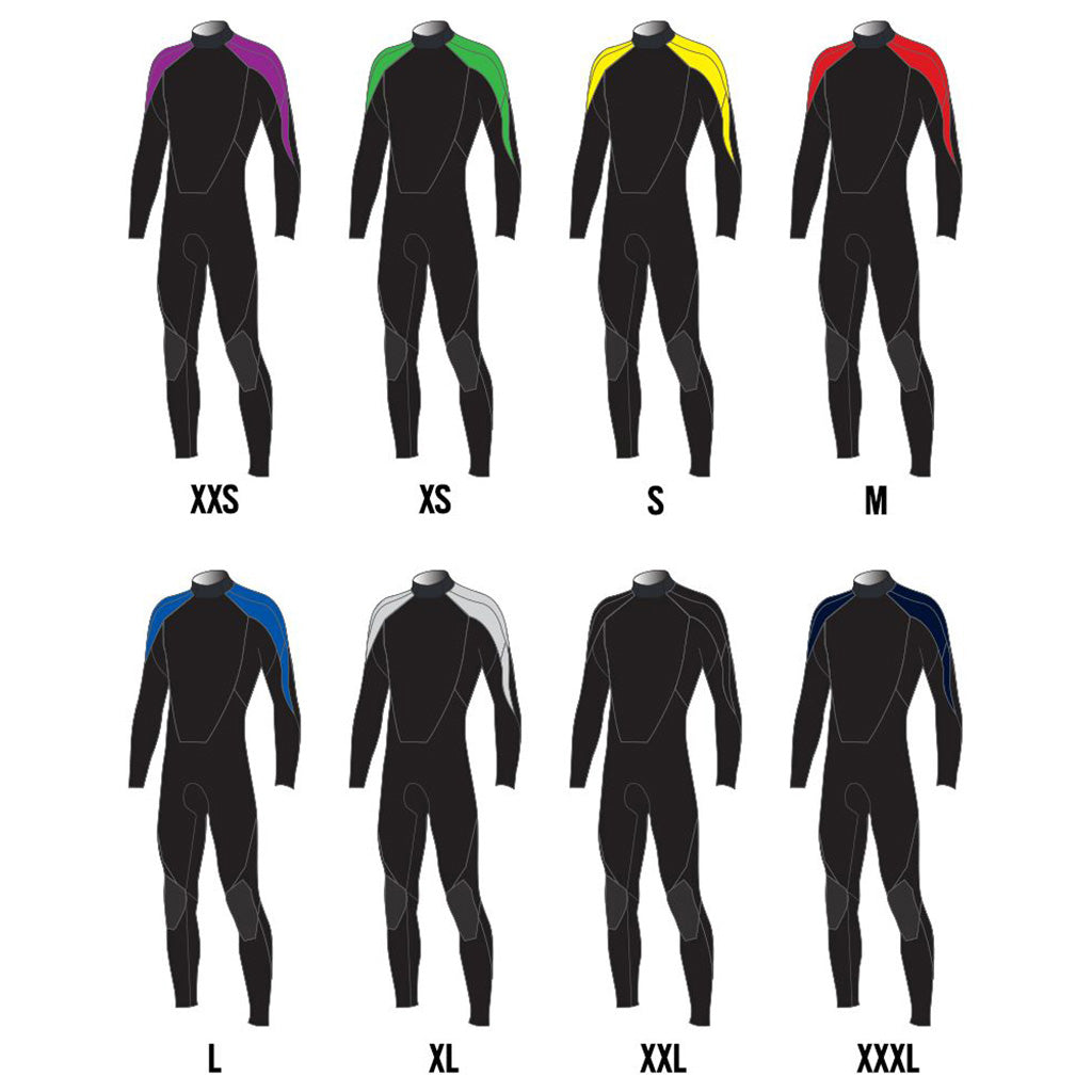 Rental Gbs 5/3 Back Zip Full - Wetsuit