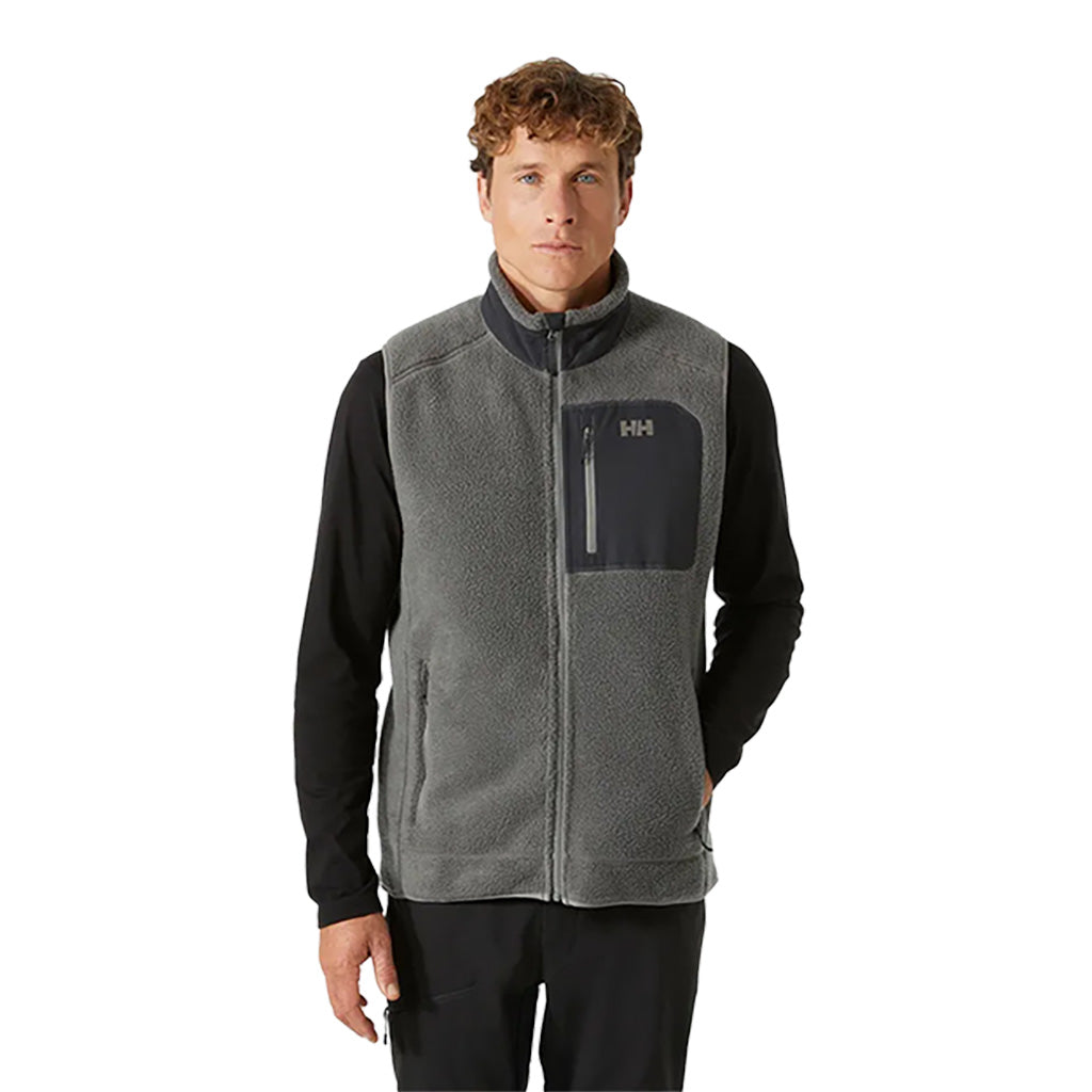 PANORAMA PILE BLOCK VEST - Base Layer