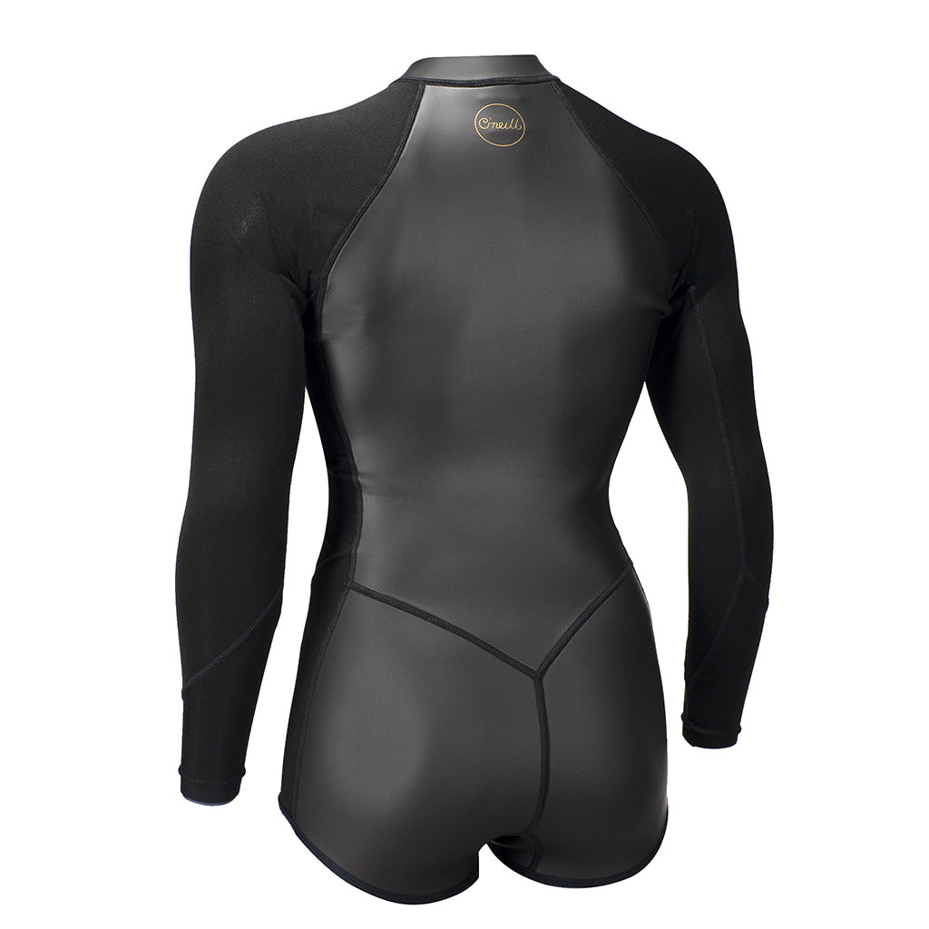 Wms Bahia 2/1 Front Zip L/S Short Spring - Wetsuit