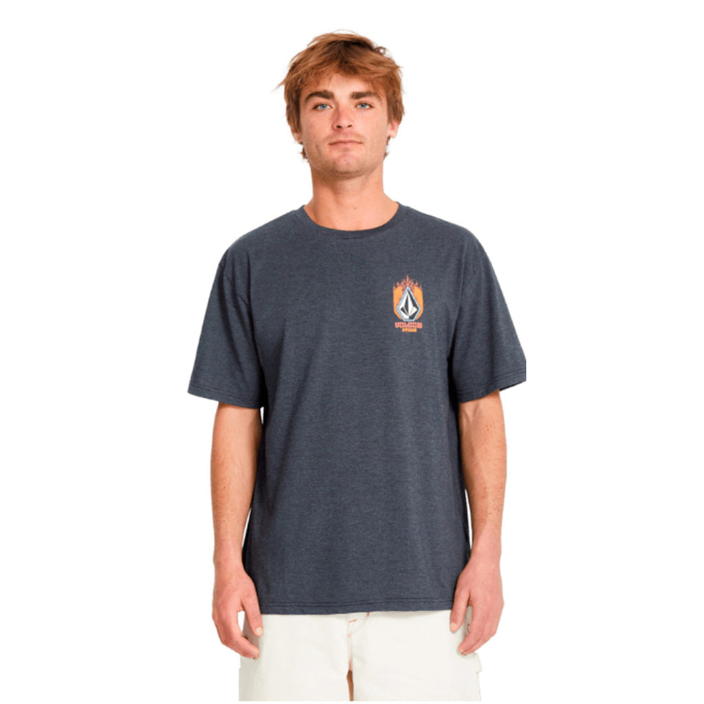 Draggin Stone Heather Sst - T-Shirt