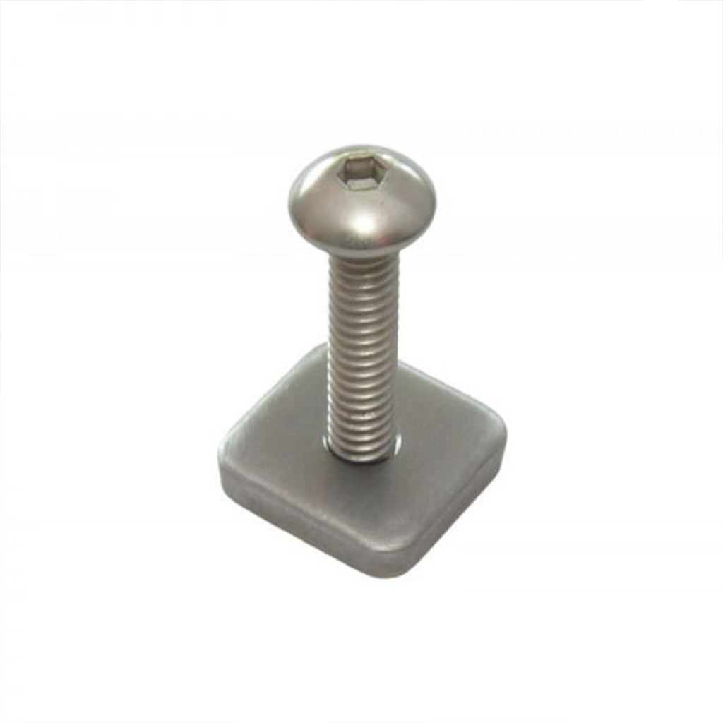 1 x Screw M4 x 20 + plate - Spareparts