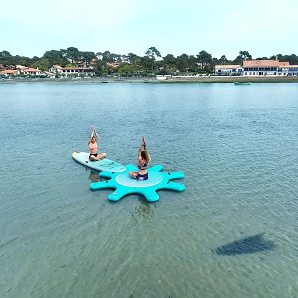 Inflatable Yoga Platform (Dock for 8 Boards) - Inflatable SUP board