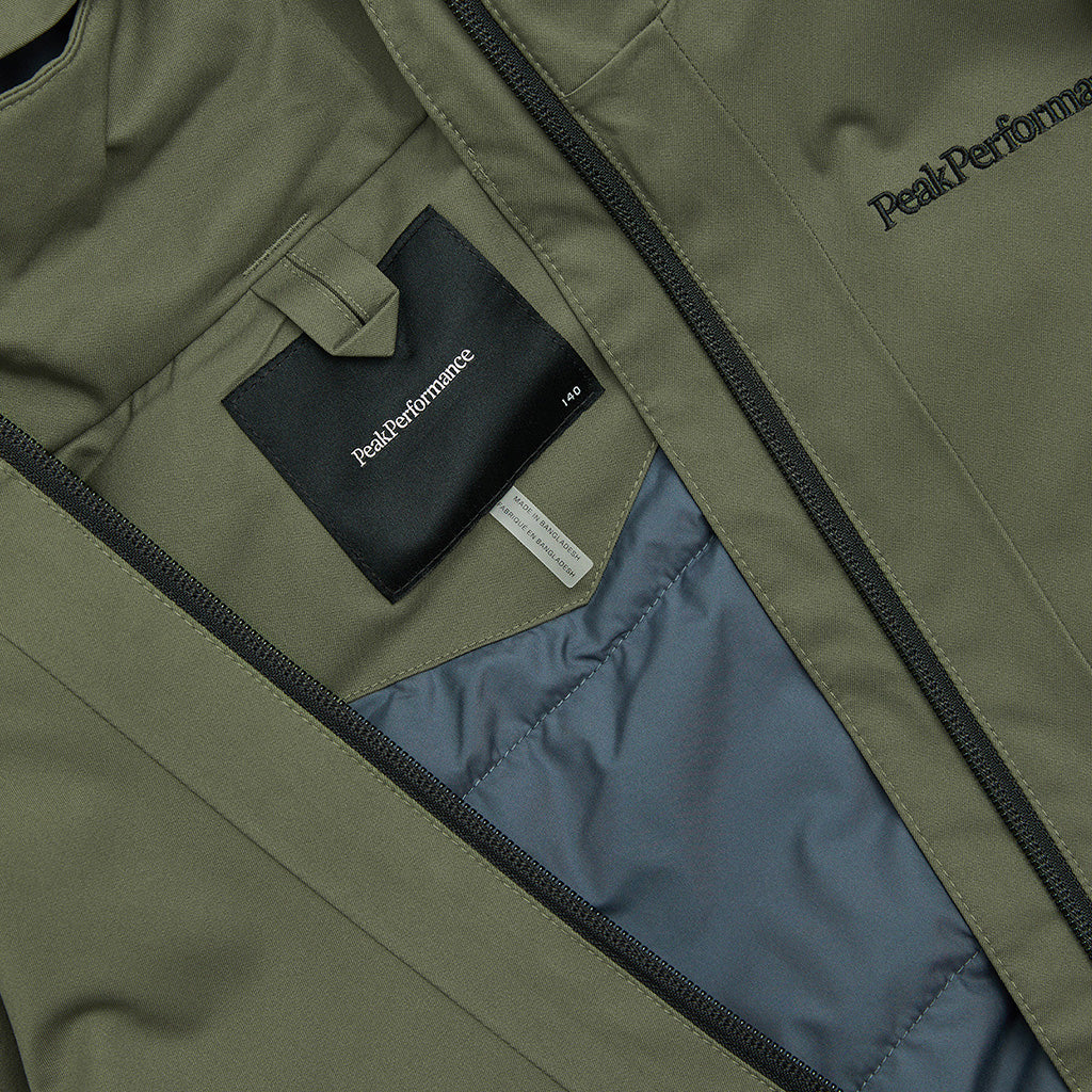 Maroon Insulated Jacket - Ski Jacket