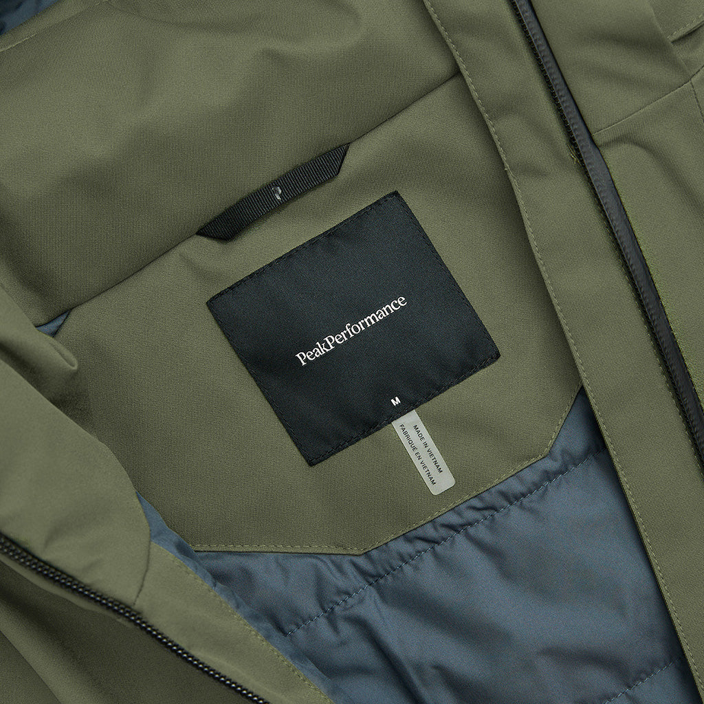 Maroon Insulated Jacket - Ski Jacket