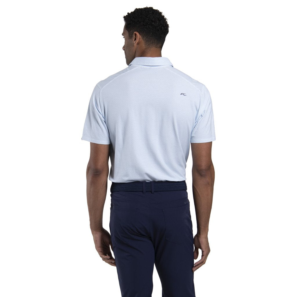 Hollow Pima Print S/S - Polo