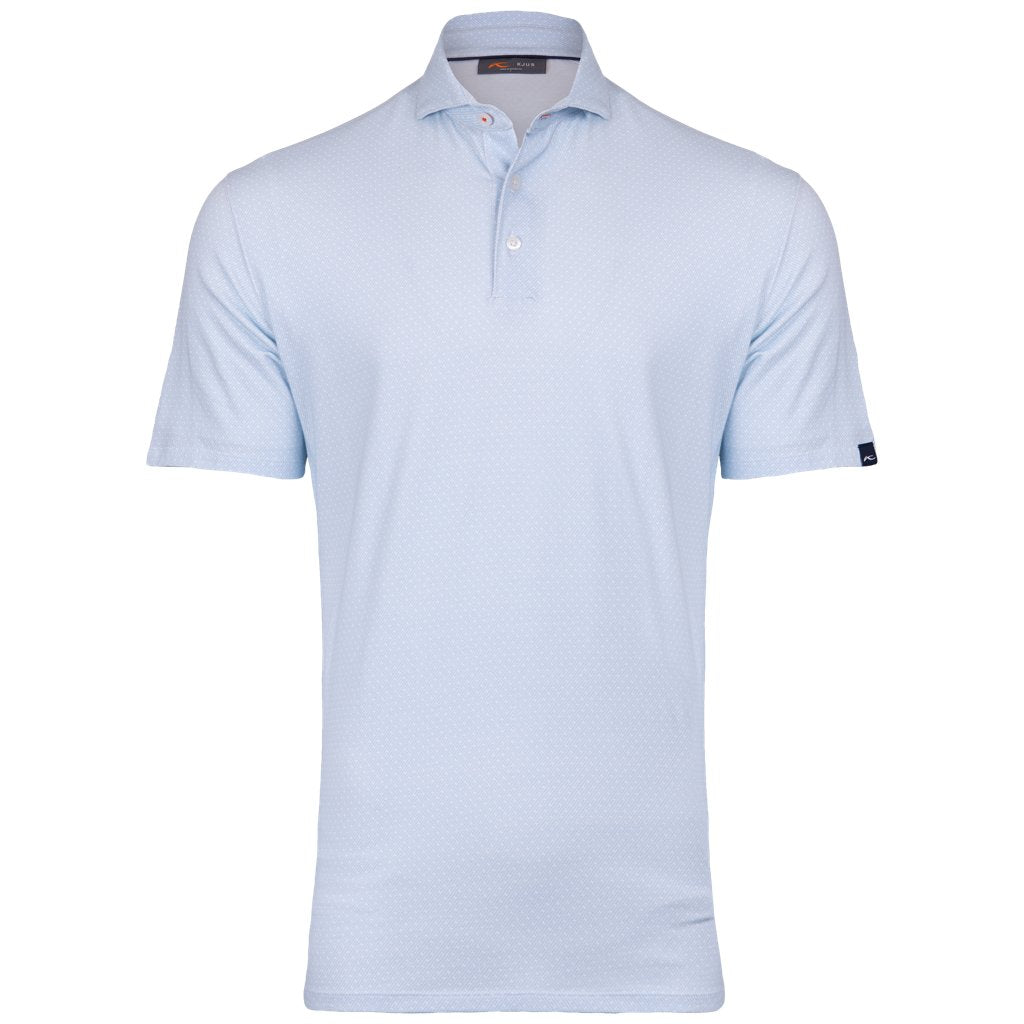 Hollow Pima Print S/S - Polo