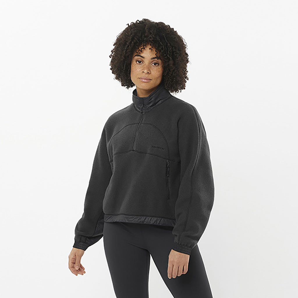 Chroma Fleece Crop Halfzip - Midlayer