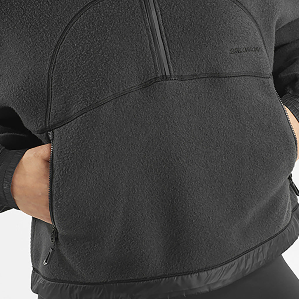 Chroma Fleece Crop Halfzip - Midlayer