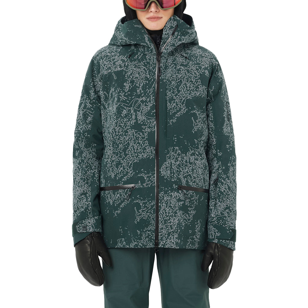 Absolute 3L Print Jkt W - Ski Jacket