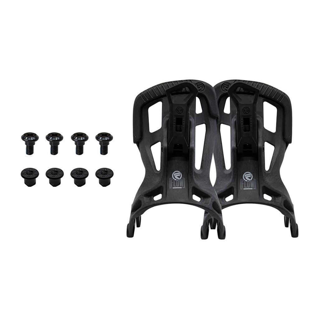 Hb-F003-A - Carbon Asy Uniback Set Blk L (02-F4) - Binding Spareparts